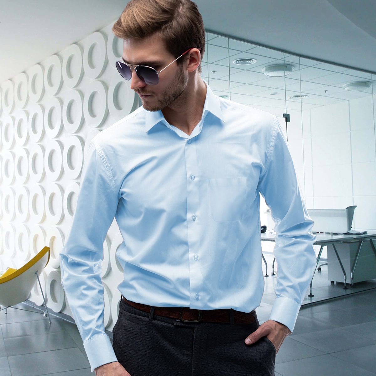 Solo Formali Shirt Pure Cotton